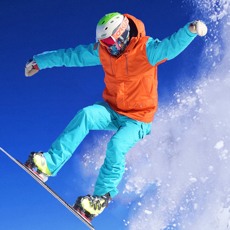 New Ski Suits Women Men Sports Snowboard Jackets Thermal Overalls Ski Set Snow Pant Windproof Waterproof Winter Clothing Coat